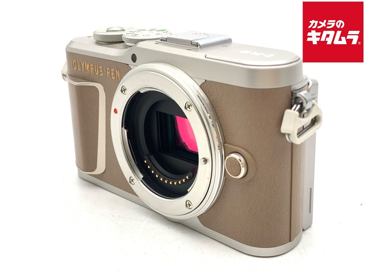 オリンパス PEN E-PL10 ボディ ブラウン