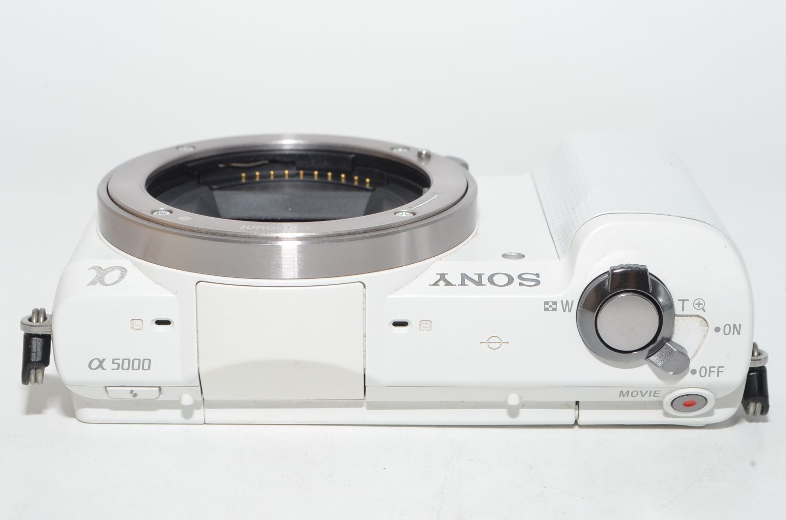  250965 上 SONY α5000 パワーズームレンズキット ホワイト デジタル一眼 ミラーレス一眼 デジタルカメラ