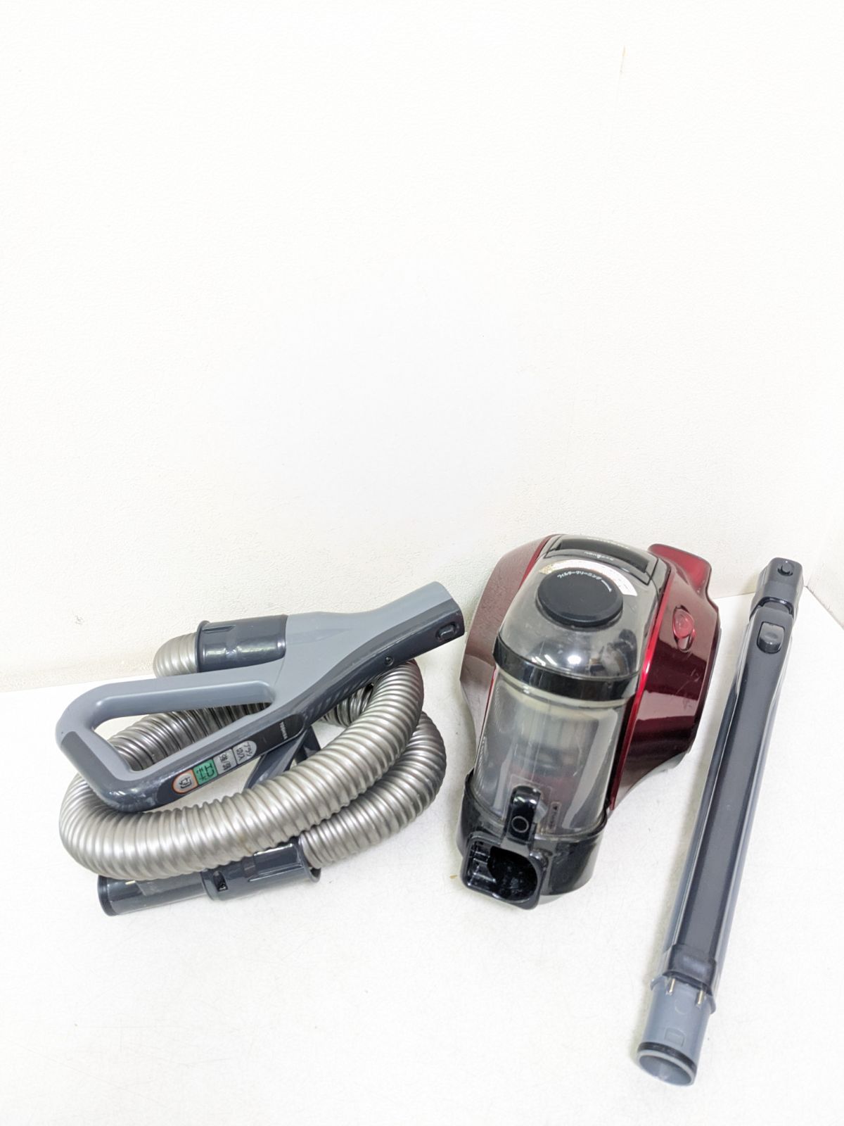 東芝 VC-C11-R サイクロン式掃除機 2013年製 ヘッド無し TOSHIBA 東芝 VC-C11-R サイクロン式掃除機 2013年製 ヘッド無し