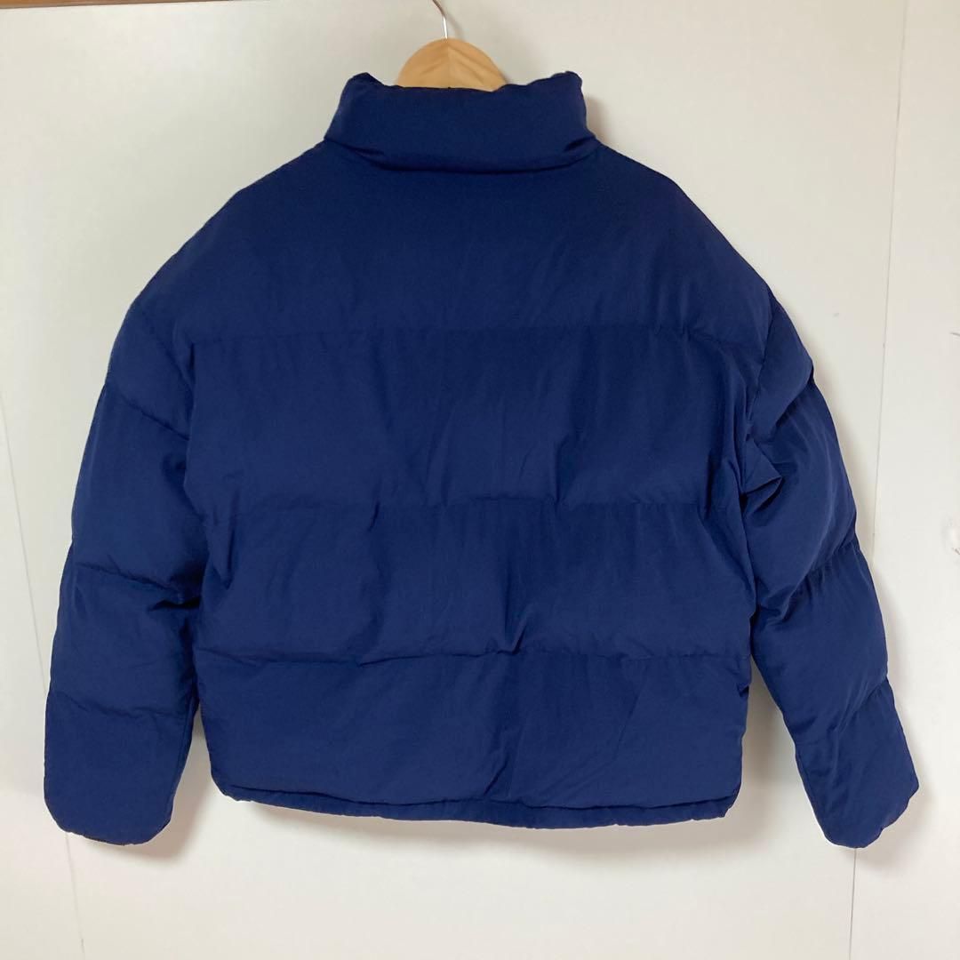 DAY DAY seoul logo jacket ネイビー ダウンジャケット Mサイズ - メルカリ