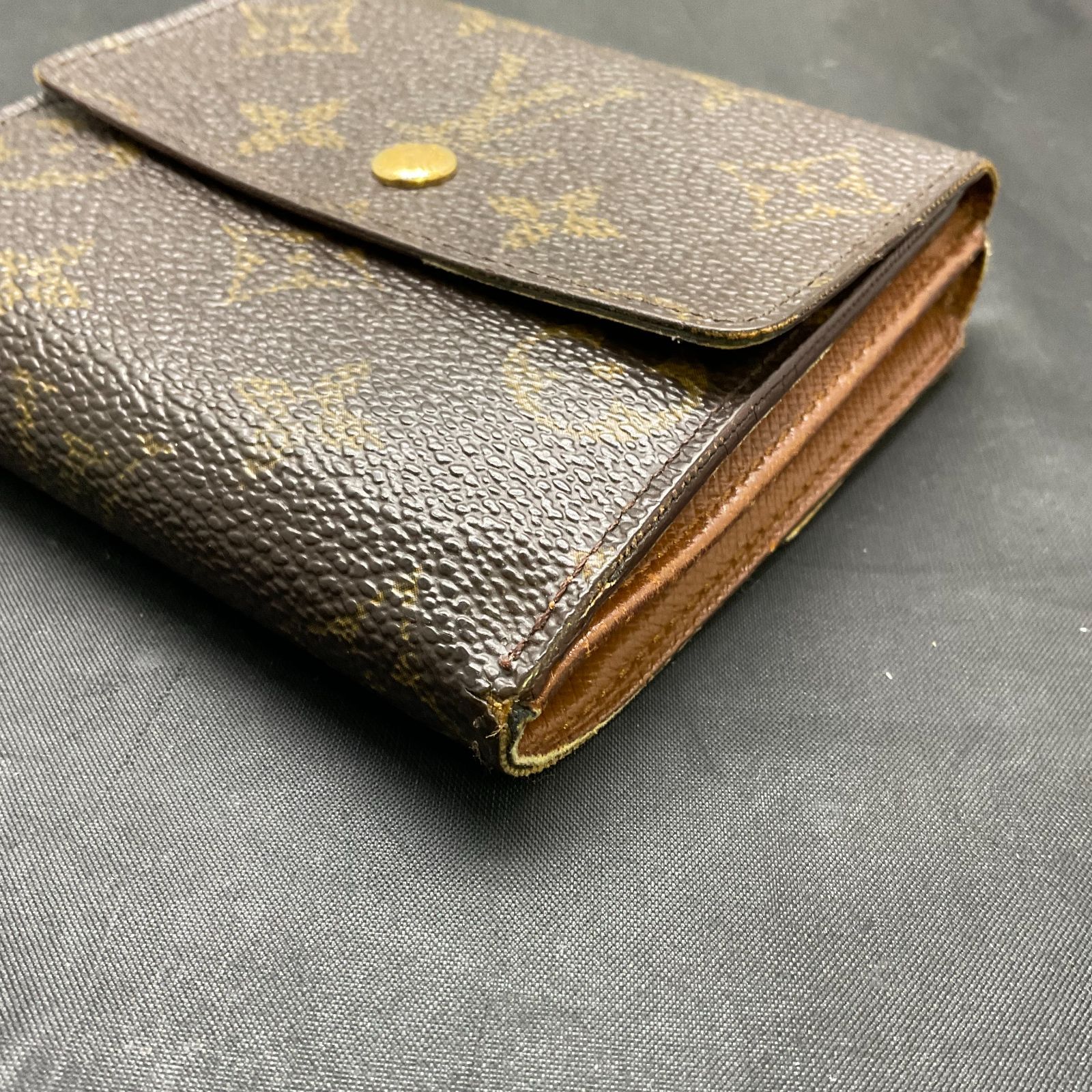 ルイヴィトン✨　コアラ　三つ折り財布　モノグラム　コンパクト　金具 ルイヴィトン LOUIS VUITTON モノグラム ポルトカルト コアラ