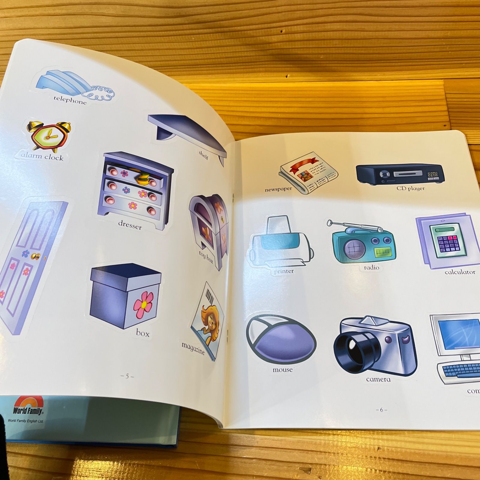 DWE My Big Book of Words ステッカー付き ディズニー英語システム