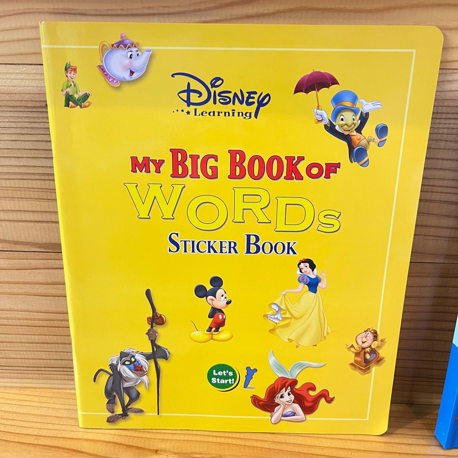 DWE My Big Book of Words ステッカー付き ディズニー英語システム