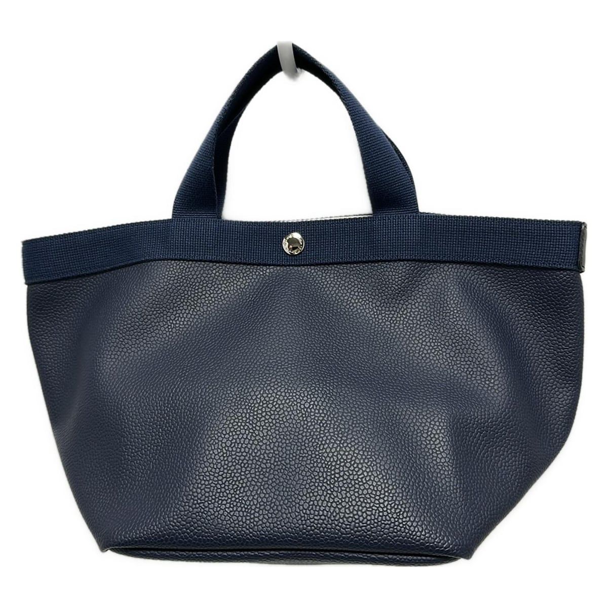 Herve Chapelier エルベシャプリエ トートバッグ リュクス舟型トートM ダークネイビー GPライン