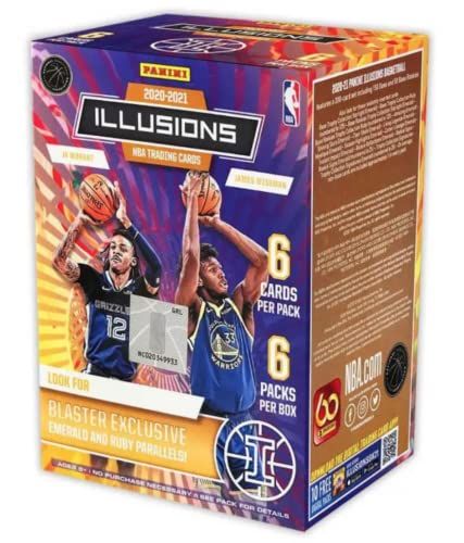 2020-21 Panini バスケットボール イリュージョン ブラスター NBA 工場密封