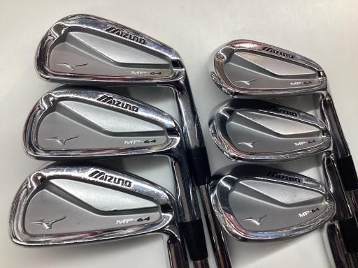 ミズノ MP-64 6 S アイアンセット IR Dynamic G フレックスS メンズ 男性用 右利き 右用 Dランク ゴルフクラブ