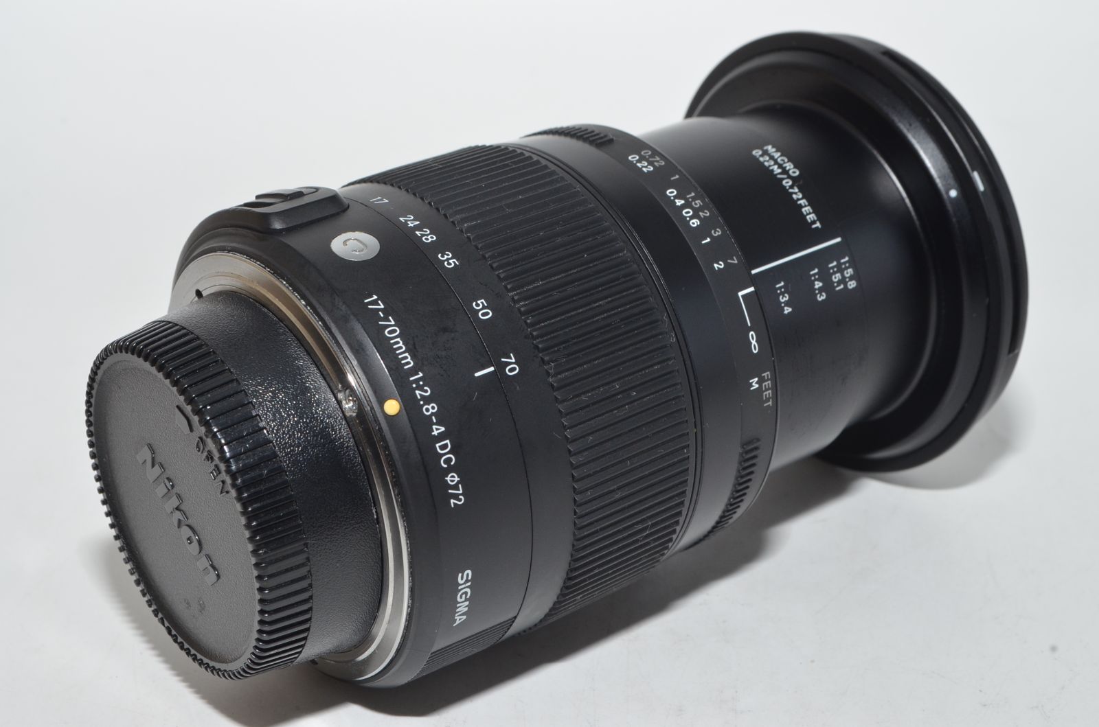  250971 SIGMA 17 70 mm F 2 8 4 DC MACRO OS HSM Contemporary C 013 Nikon DXマウント APS Super 35 レンズ(ズーム) カメラ