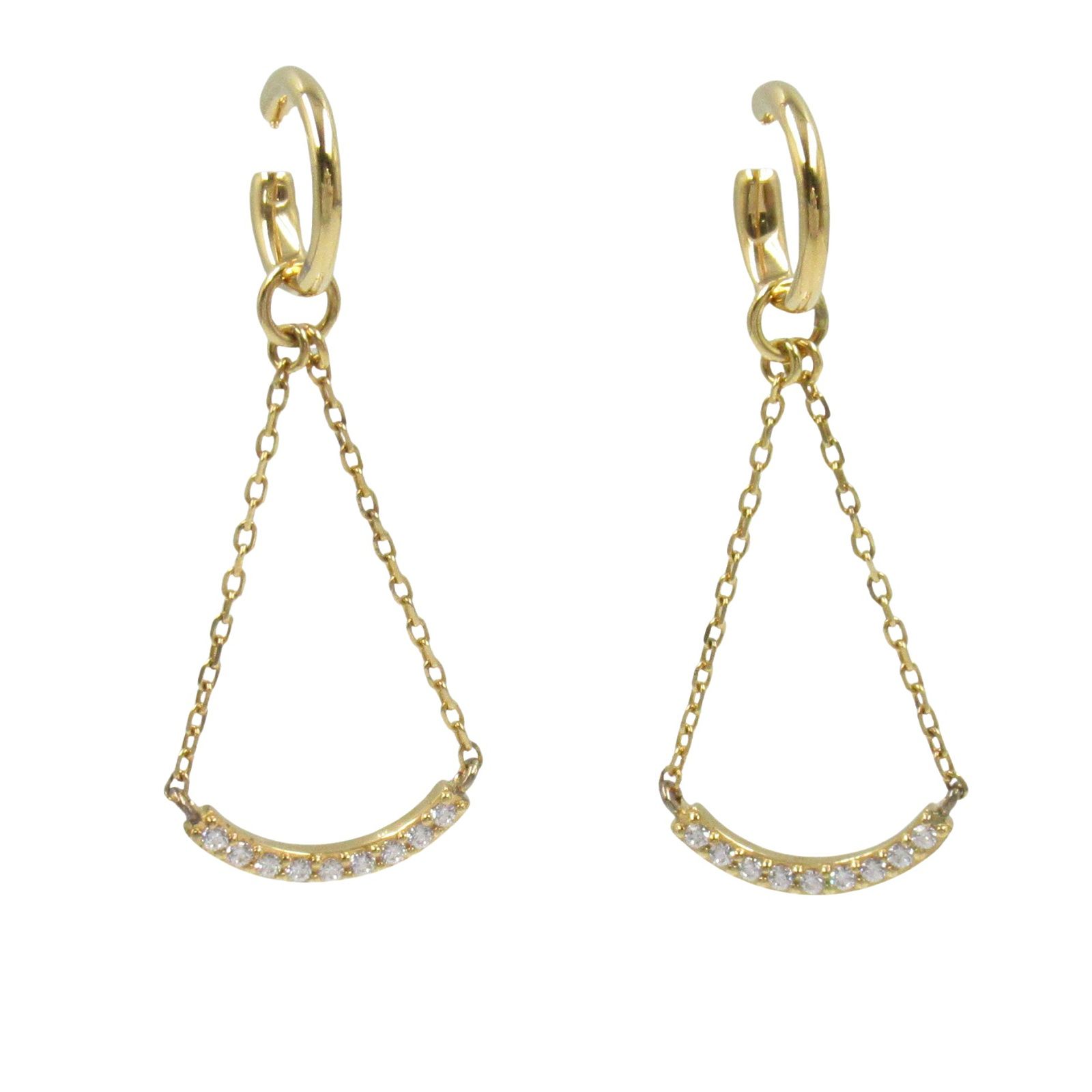 ジュエッテ Jouete イヤリング ダイヤ イヤリング シルバー925 ダイヤモンド イヤリング レディース Used A