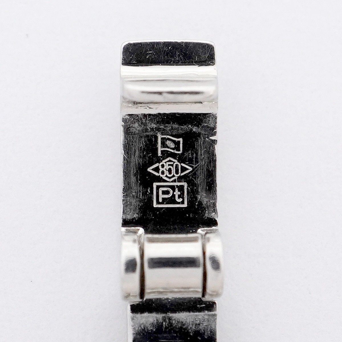 5khm083 喜平 ブレスレット Pt850 プラチナ 6面 ダブル 20.5cm 21.3g キヘイ メンズ レディース ユニセックス FORTGASGNV_COM_BR
