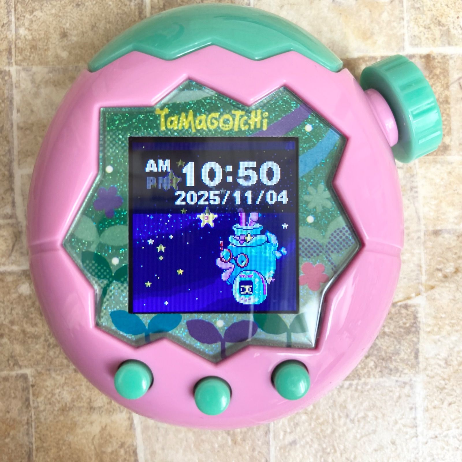 美品】たまごっちパラダイス ピンクランド 本体(箱、説明書付き