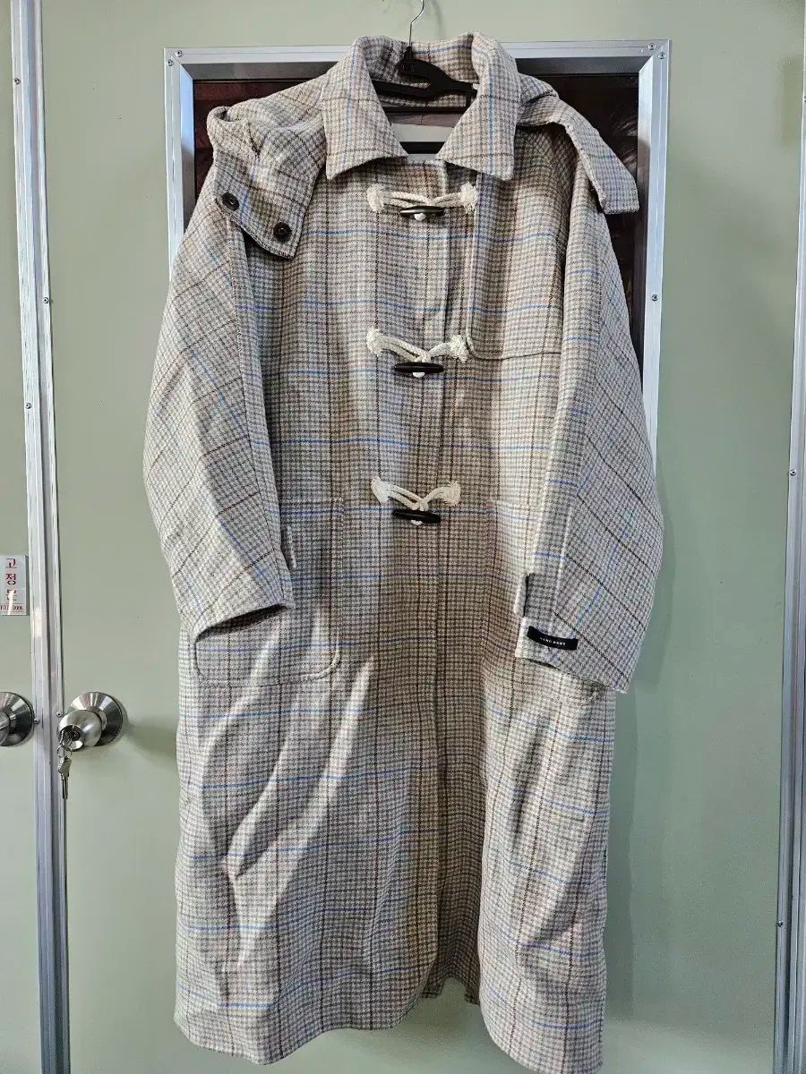 イムブリー チェック ダッフルコート