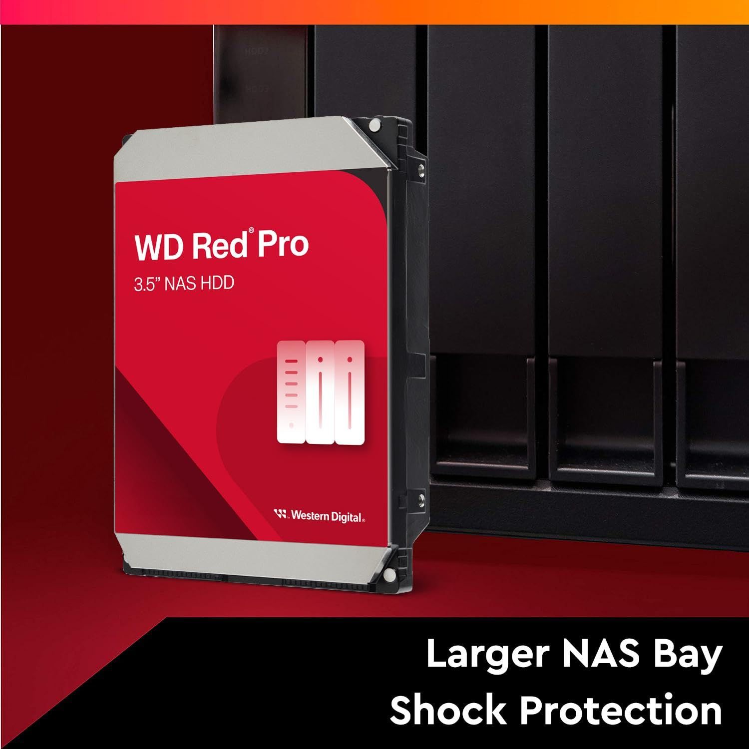  Western Digital ウエスタンデジタル 16 TB WD Red Pro NAS 内蔵型 ハードドライブ HDD - 7 200 RPM SATA 6 Gb 秒 CMR 256 MBキャッシュ 3.5インチ PCケース(自作PC用) PCパーツ