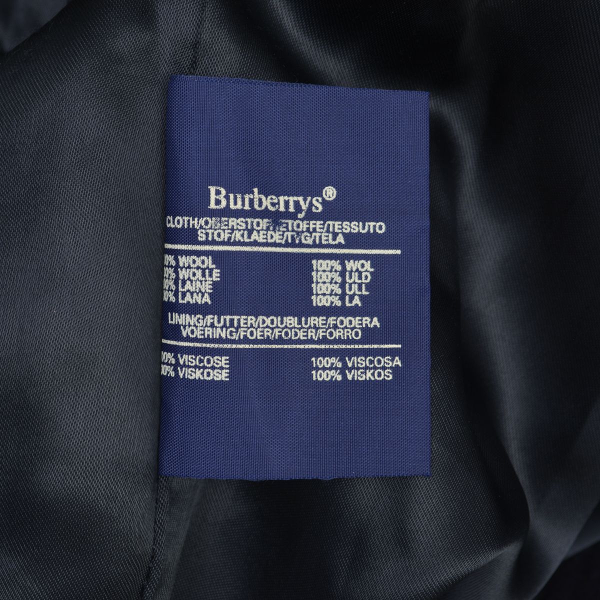 BURBERRY イングランド製 4ポケットウールコート KANDAIZUMI_COM