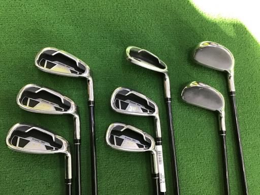 パワービルト V 1 8 S アイアンセット IR オリジナルカーボン フレックスR メンズ 男性用 右利き 右用 Cランク ゴルフクラブ