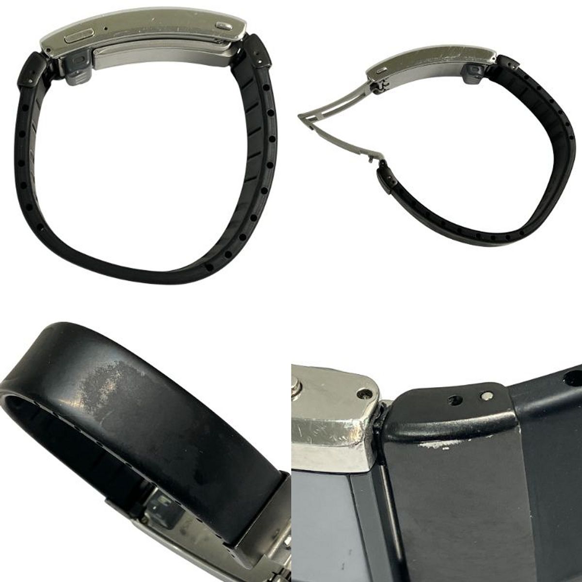 ブラック スマートウォッチ