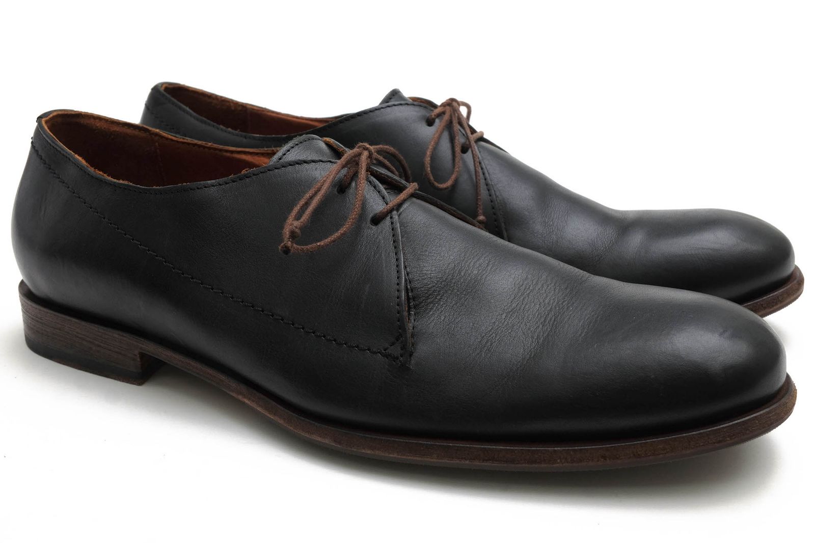 ブッテロ BUTTERO シューズ ビジネスシューズ 靴 ビジネス メンズ 男性 男性用 レザー 革 本革 ブラック 黒 B 2182 オックスフォードシューズ マッケイ製法 ウォッシュ加工 レザーソール