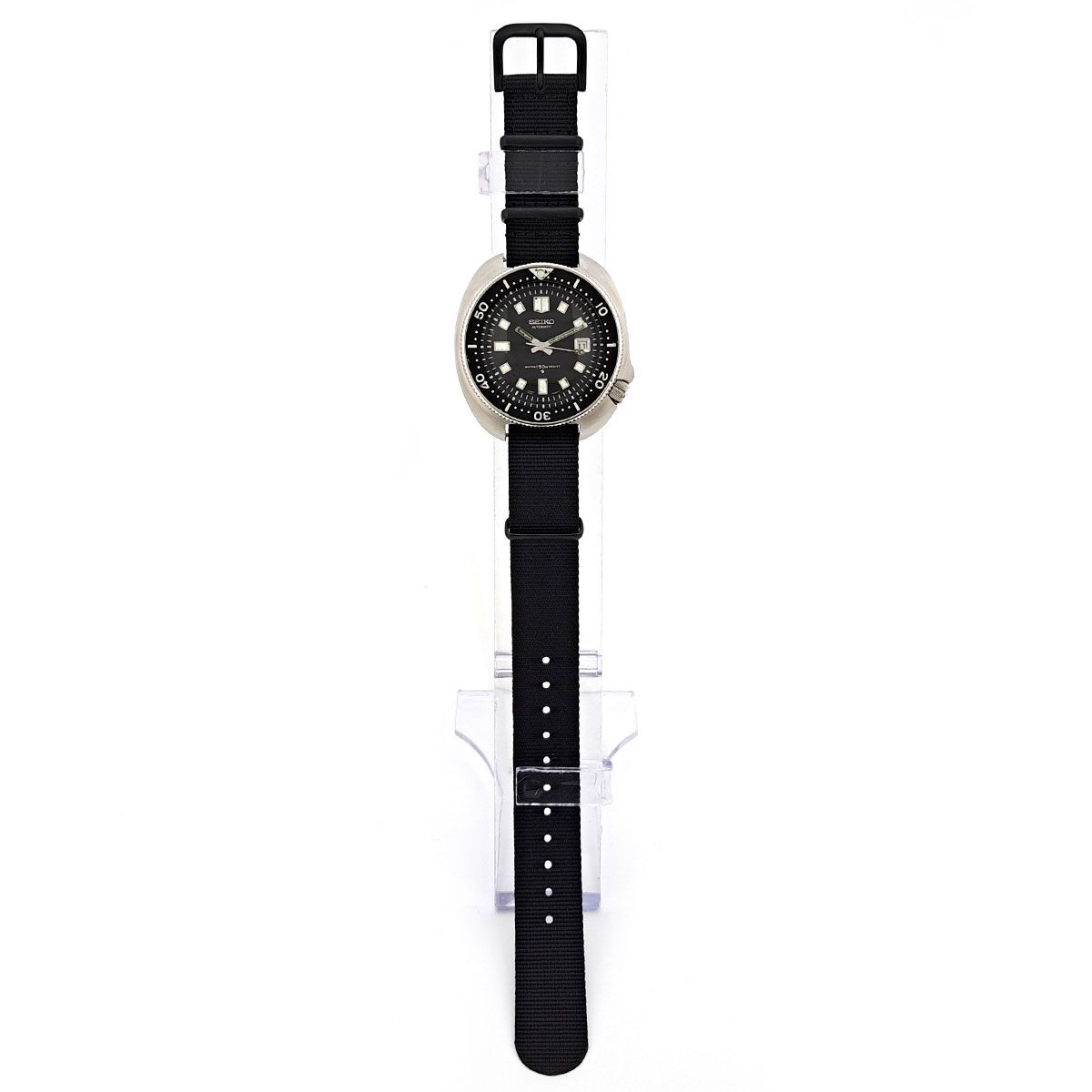 セイコー セカンドダイバー 150 M 植村ダイバー 6105 8110 自動巻き ステンレススティール メンズ SEIKO 時計