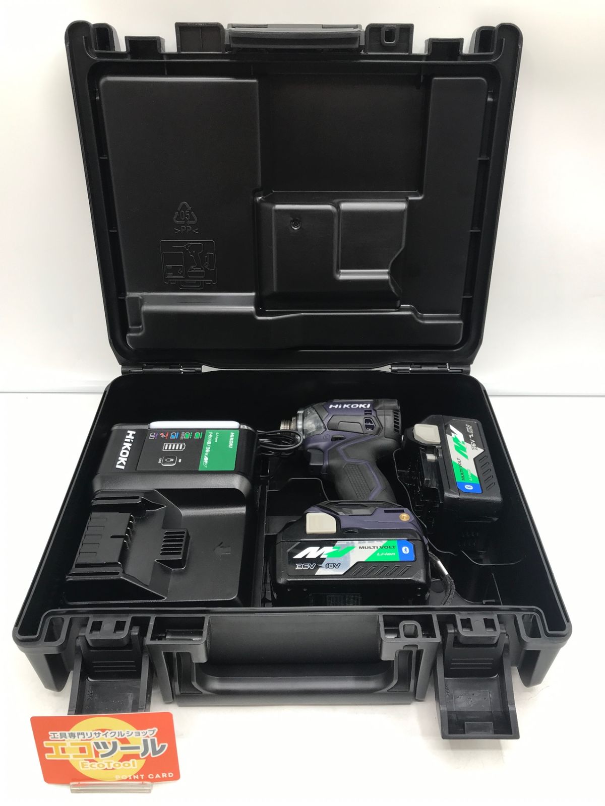 品 HiKOKI ハイコーキ 36Vインパクトドライバ ディープオーシャンブルー WH36DC 2XPDSZ IT73PWV9LLG0 エコツール岡崎岩津店 M02