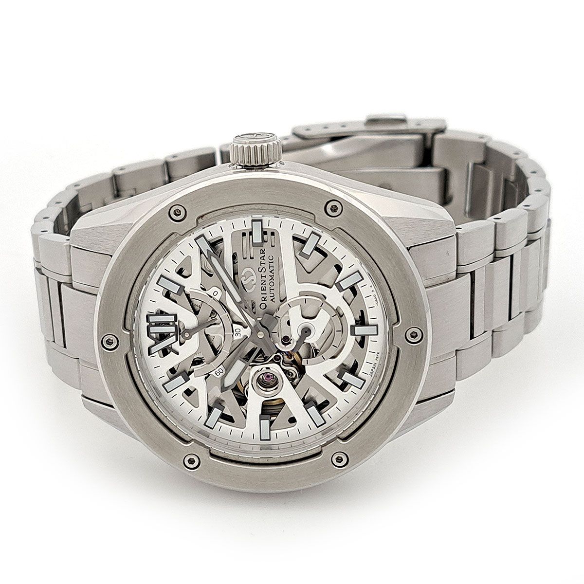 オリエント オリエントスター アヴァンギャルド スケルトン RK BZ 003 S 自動巻き ステンレススティール メンズ ORIENT 時計