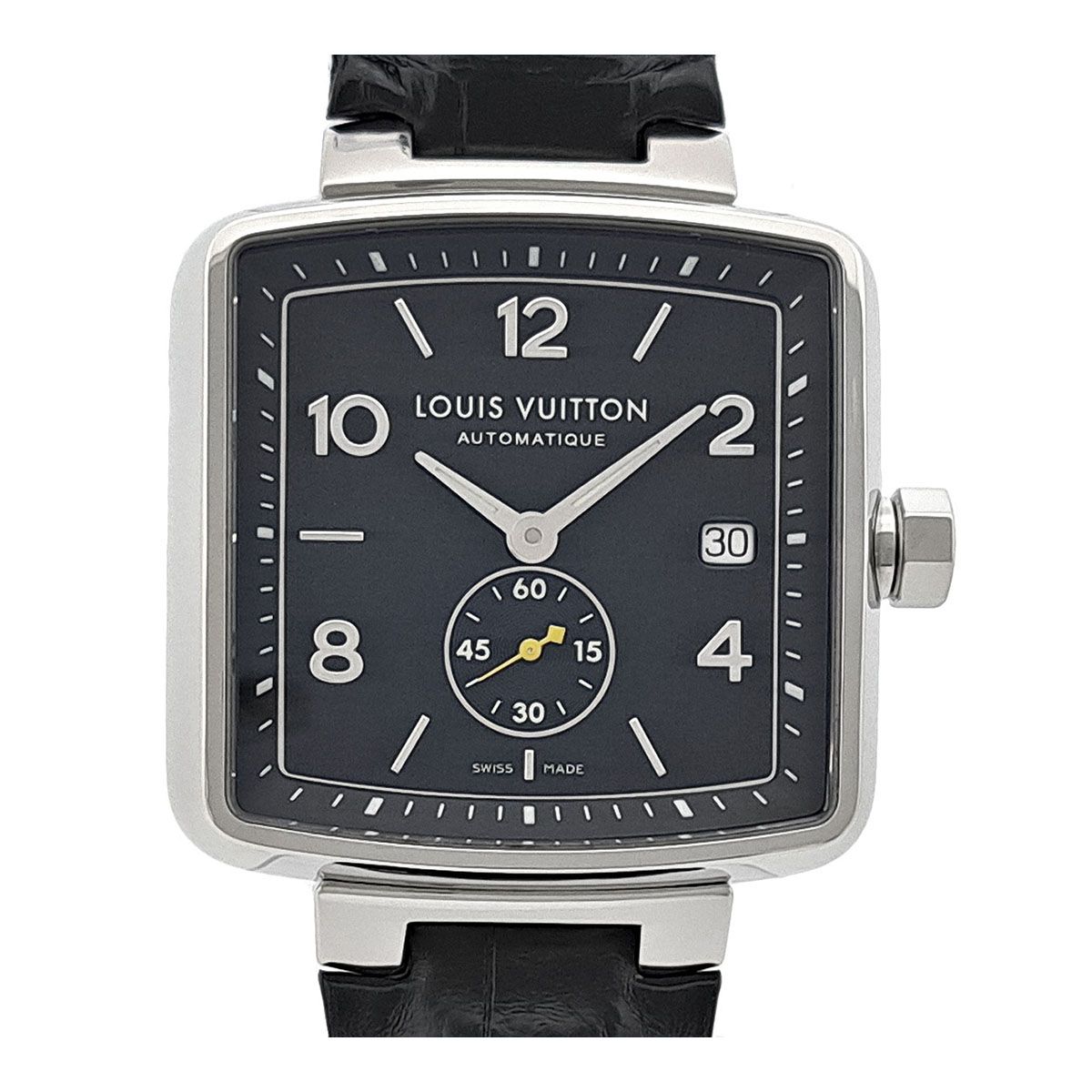 ルイヴィトン スピーディー Q263G1 自動巻き ステンレススティール メンズ LOUIS VUITTON 時計