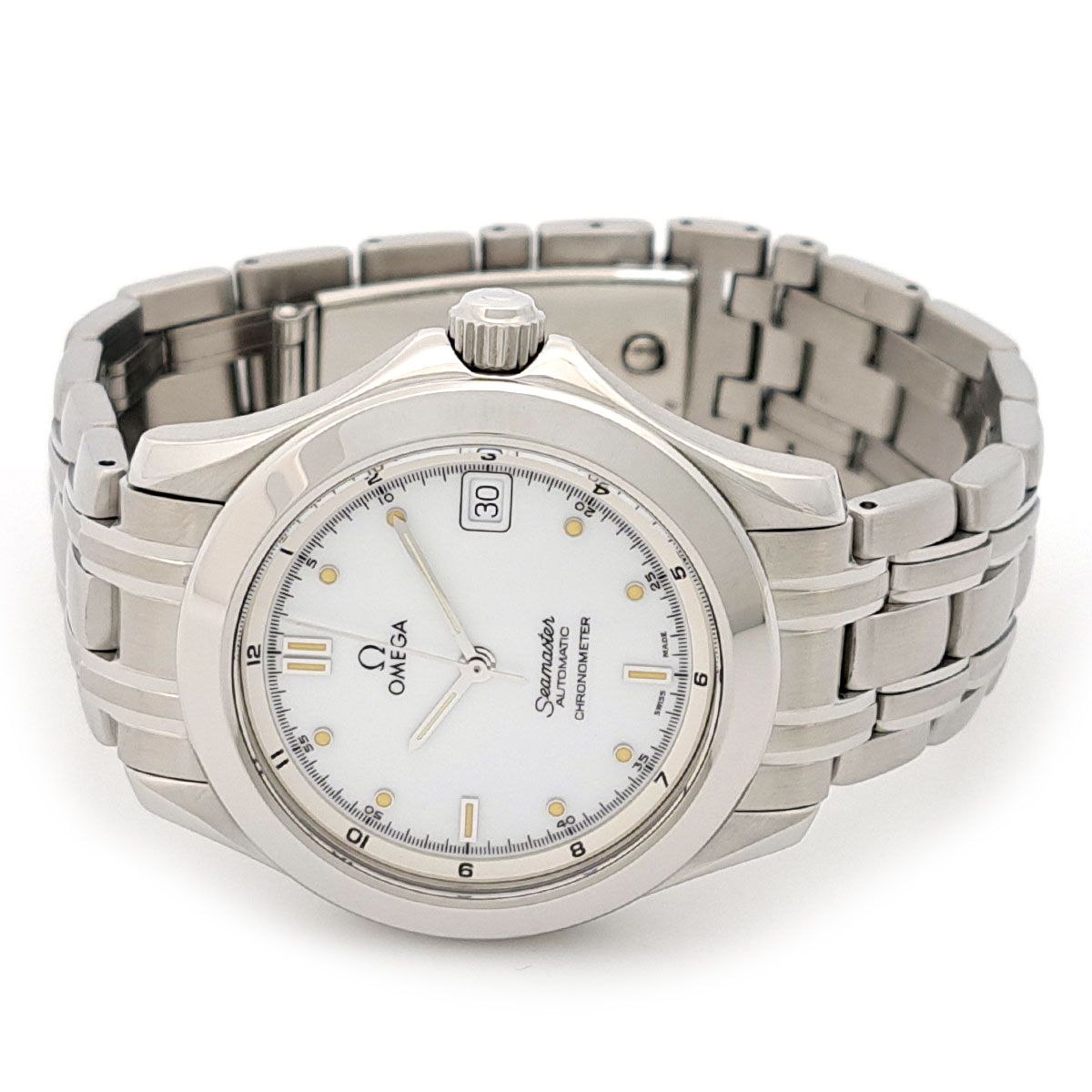 オメガ シーマスター デイト 2501 20 自動巻き ステンレススティール メンズ ボーイズ OMEGA 時計