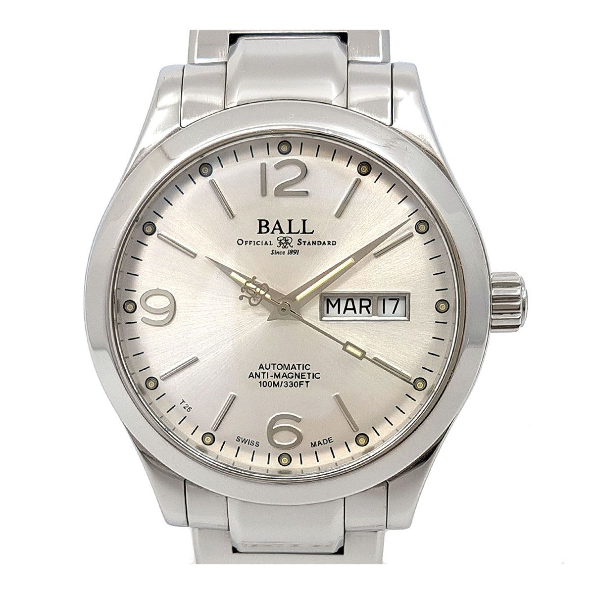 ボールウォッチ エンジニアIII オハイオ NM9126C-S14J-SL 自動巻き ステンレススティール メンズ BALLWATCH 時計