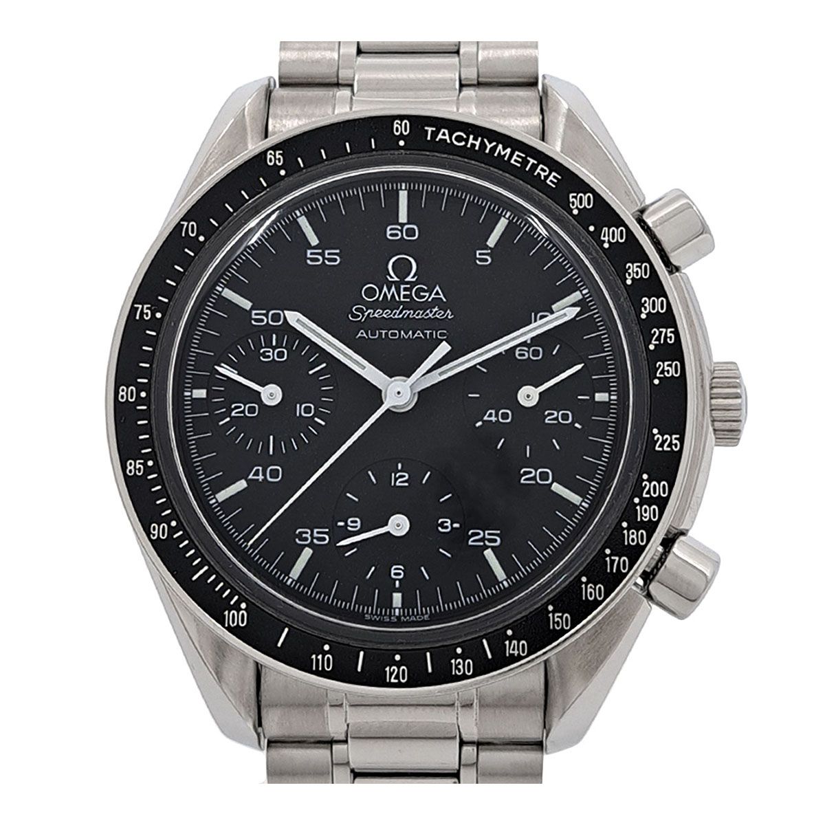 オメガ スピードマスター リデュースド 3510.50 自動巻き ステンレススティール メンズ OMEGA 時計
