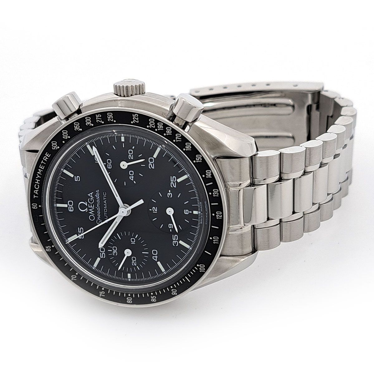 オメガ スピードマスター リデュースド 3510 50 自動巻き ステンレススティール メンズ OMEGA 時計
