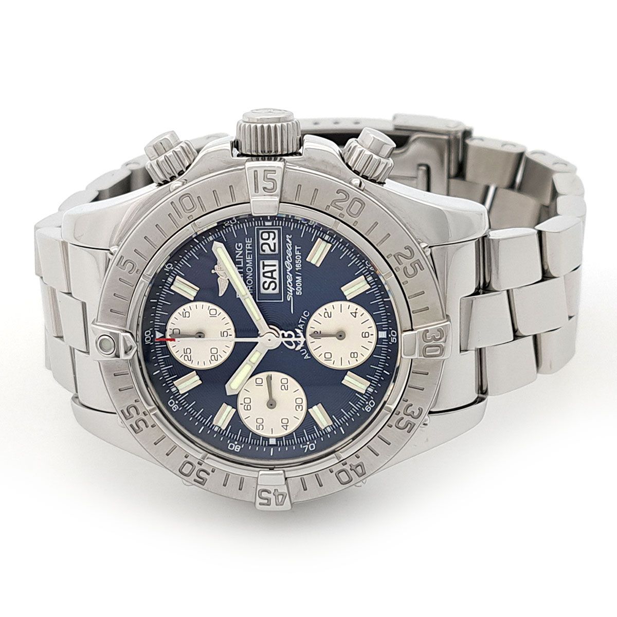 ブライトリング スーパーオーシャン クロノグラフ A 13340 自動巻き ステンレススティール メンズ BREITLING 時計