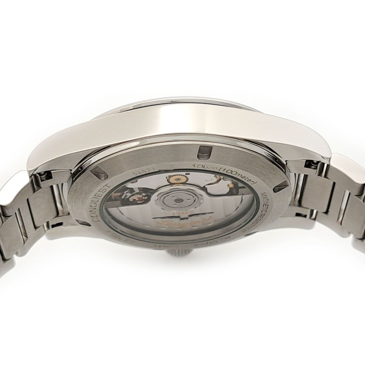  ロンジン コンクエスト オートマティック L 3 720 4 72 6 自動巻き ステンレススティール メンズ LONGINES 時計 自動巻き時計 腕時計(アナログ)