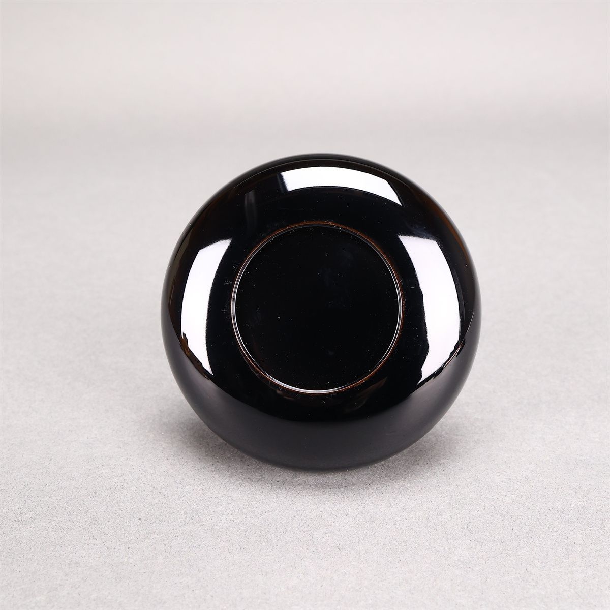 西塚朝光 輪島塗茄子香合 共箱 最大幅約7㎝ 東里7-0116☆2F 西塚朝光