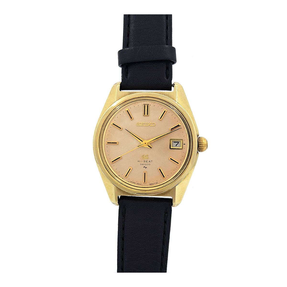 セイコー グランド ハイビート Overhauled 4522 8000 手巻き ゴールドメッキ メンズ ボーイズ SEIKO 時計