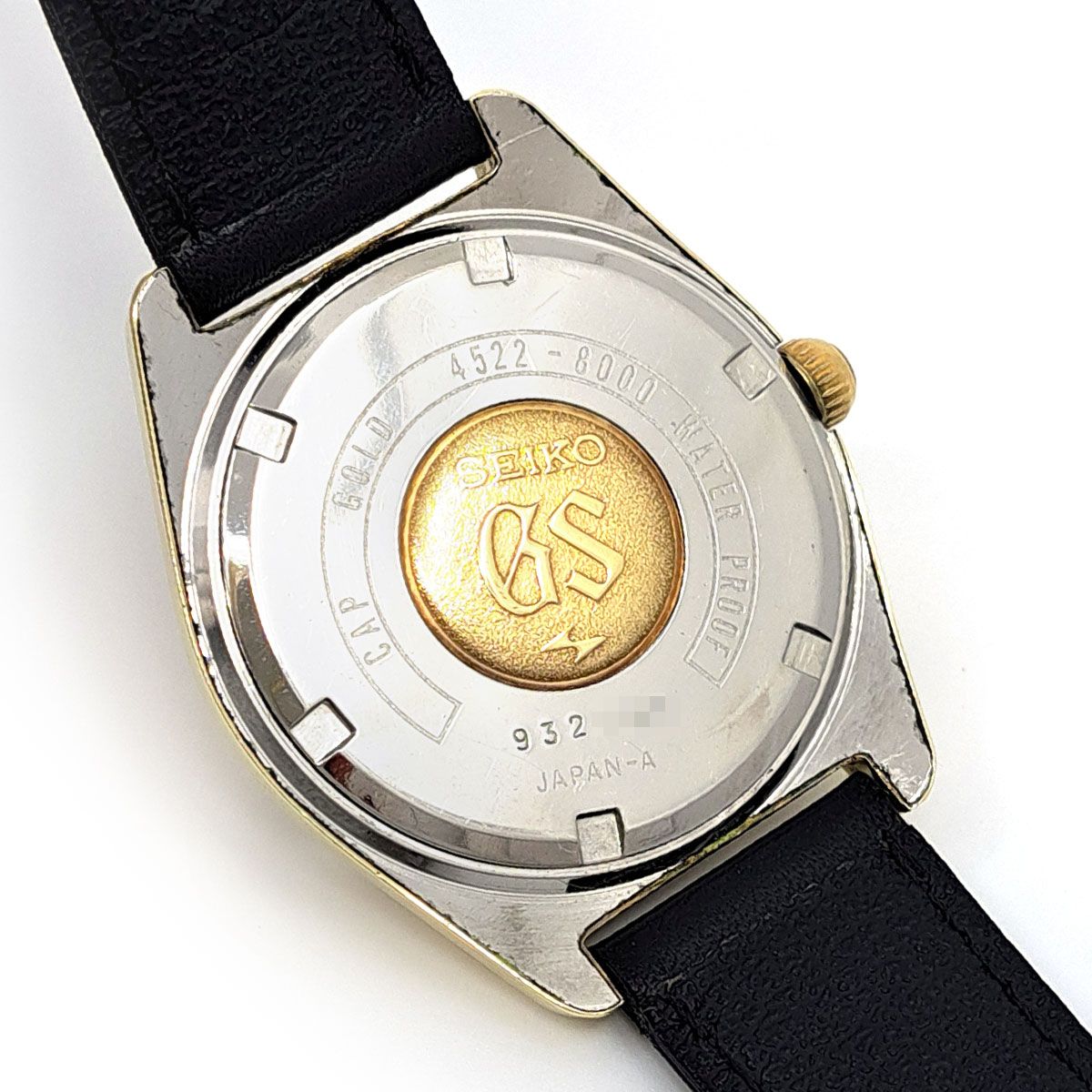  セイコー グランド ハイビート Overhauled 4522 8000 手巻き ゴールドメッキ メンズ ボーイズ SEIKO 時計 手巻き時計 腕時計(アナログ)
