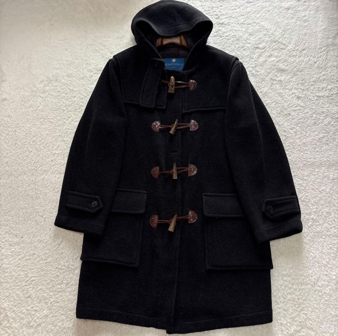 ROSARIOISAIA イタリア製 ダッフルコート 裏チェック柄