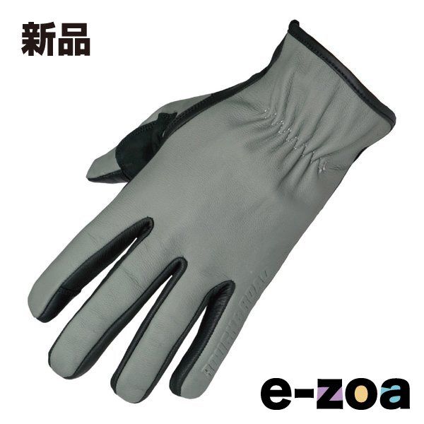 【全国無料，大人気】 ROUGHu0026ROAD  ラフアンドロード クールマックスレザーグローブ グレー-S RR8518GY1 (2567709) グローブ