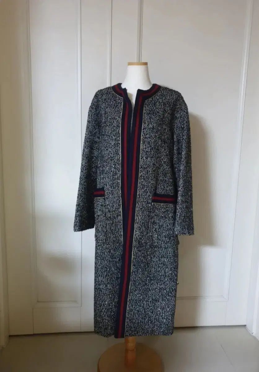 ジューク ヘリンボーン ロングコート