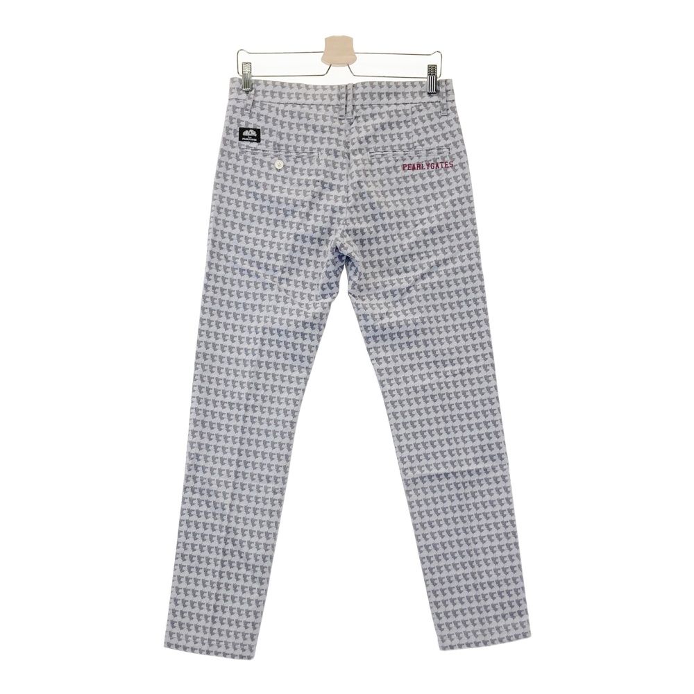 パーリーゲイツPeドビーストレッチエレキ柄 ハーフパンツ濃紺サイズ5