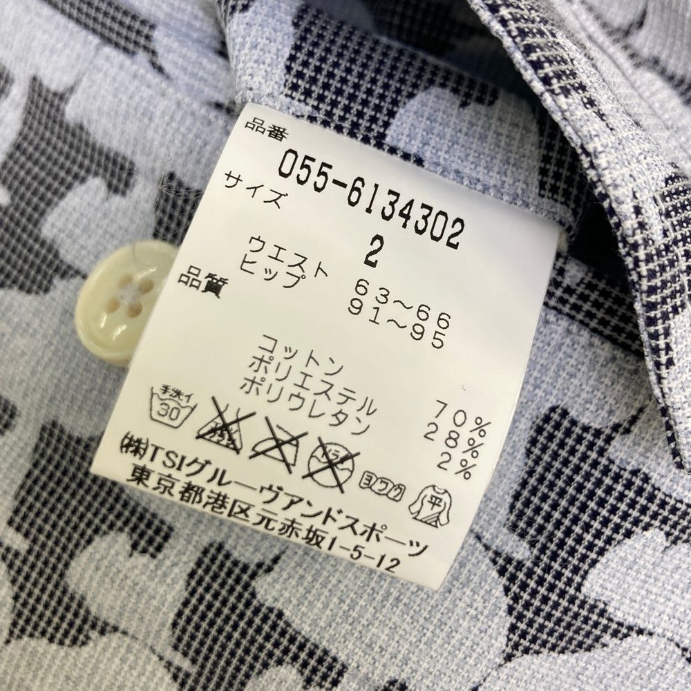 サイズ：2 PEARLY GATES パーリーゲイツ ×PEANUTS ストレッチスカート