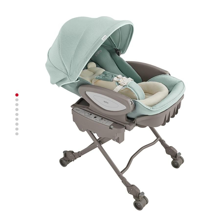 箱つぶれあり Aprica ユラリズム オート AC ピスタチオグリーン GN 北海道 沖縄 離島