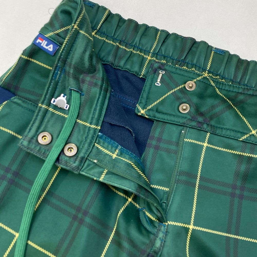 ゴルフ サイズ：L FILA GOLF フィラゴルフ 裏起毛 ロングパンツ