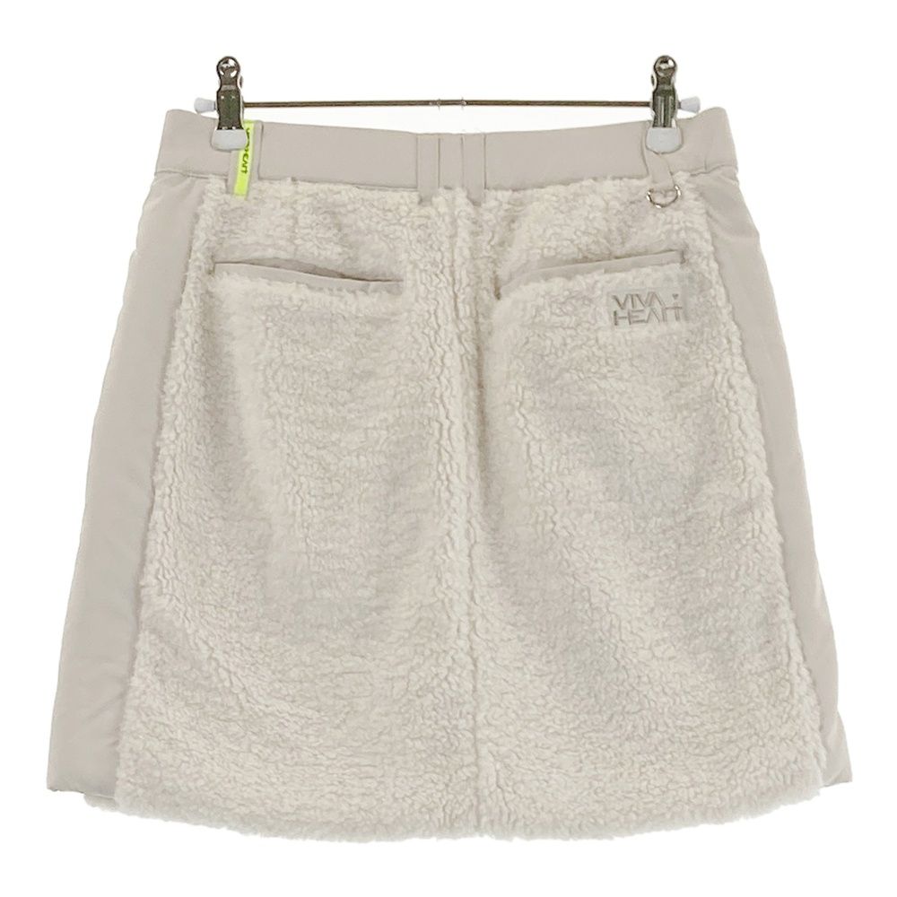 サイズ 40 VIVA HEART ビバハート ボア切替 中綿スカート ベージュ系 240101533702 ゴルフウェア レディース ストスト
