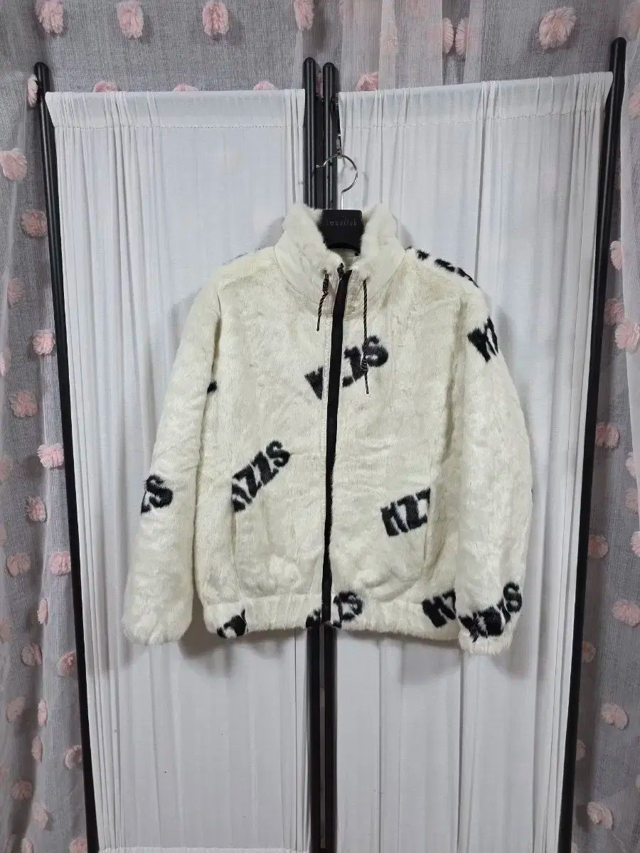 HAZZYS へジス ゴルフ キルティング 裏地 フェイクファー ジップアップ 90