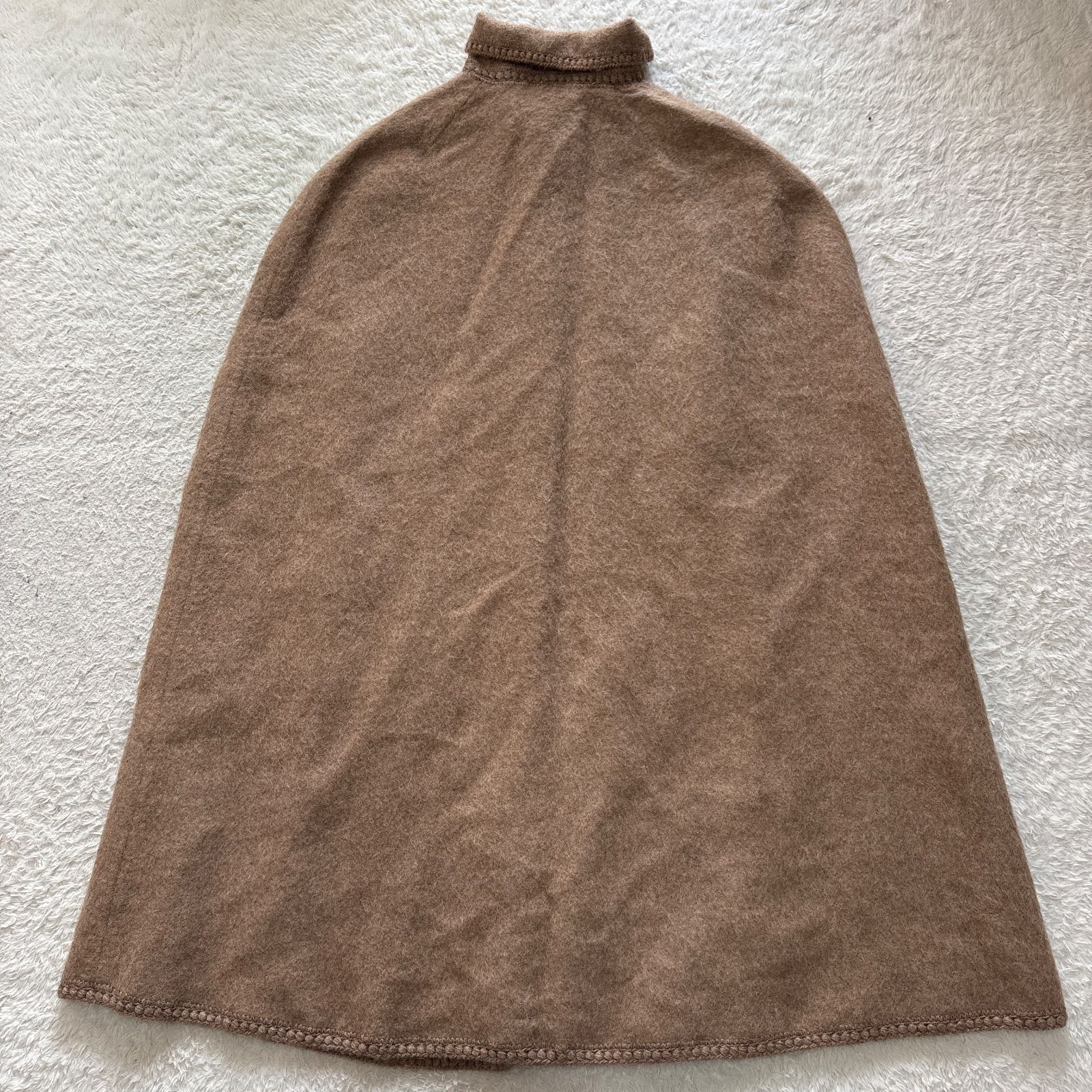 ペルー製 MonRepos アルパカニットケープ ポンチョ ハンドメイド MERCADOAVALIA_COM_BR