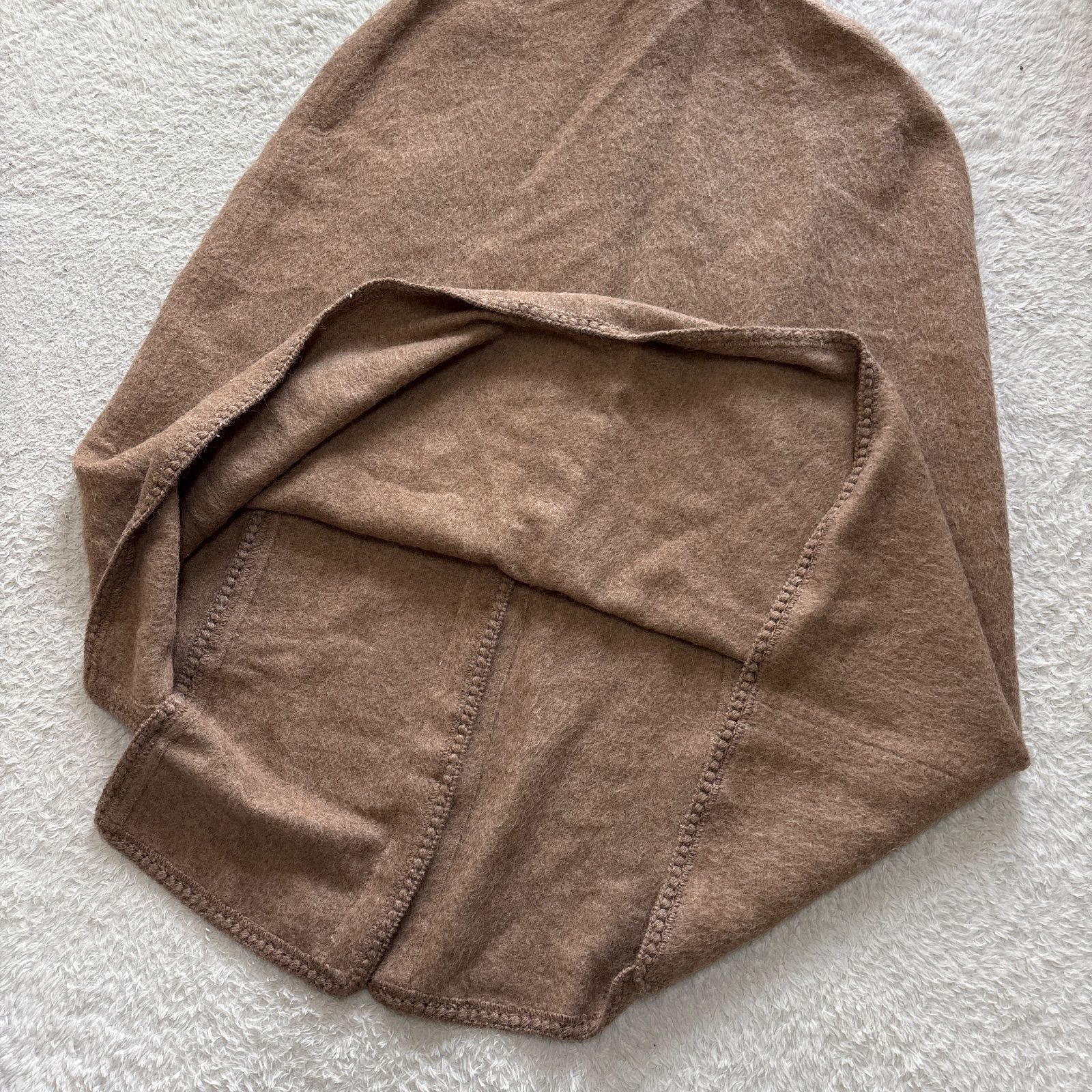 アルパカニットケープ