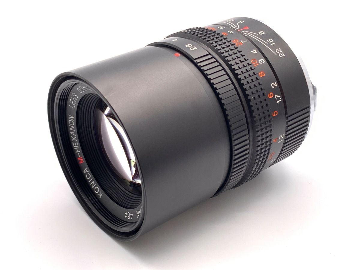  並品 コニカ Konica M HEXANON 90 2 8 レンズ(単焦点) カメラ