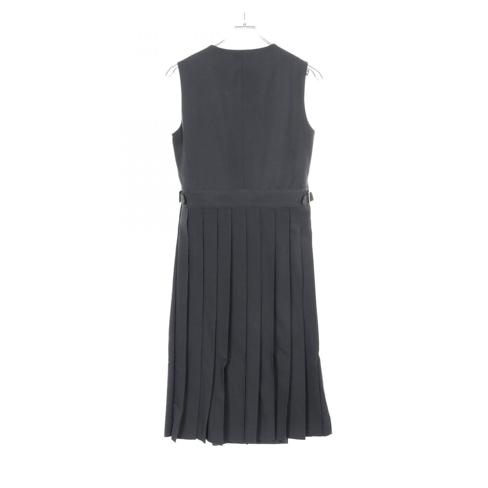 ビューティフルピープル beautiful people ワンピース プリーツ 1025104004 ブラック ウール ワンピース レディース Used A