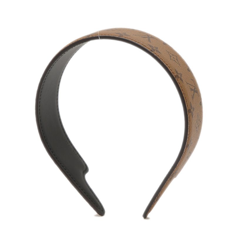 ルイ･ヴィトン モノグラムリバース ヘッドバンド アウトライン カチューシャ M