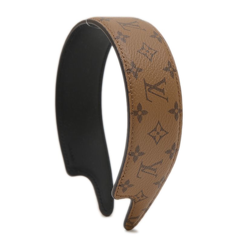 ルイ・ヴィトン モノグラムリバース ヘッドバンド アウトライン カチューシャ M