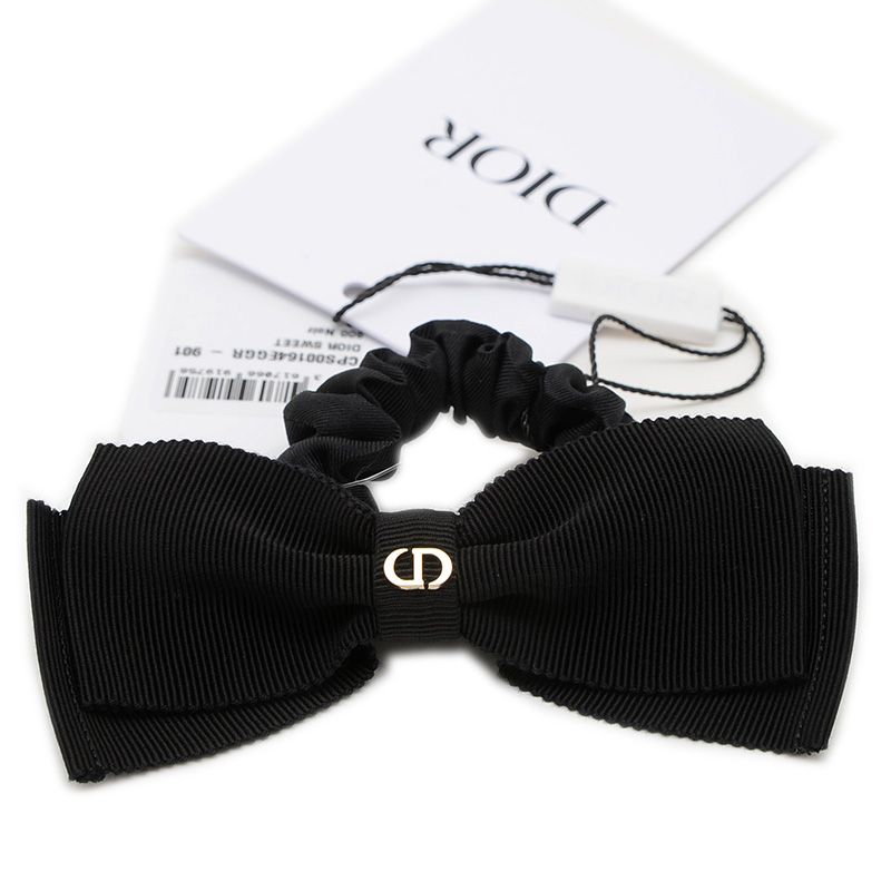 ディオール Dior Sweet シュシュ コットン混 ブラック CPS0016 WWW_DECORATOM_COM_BR