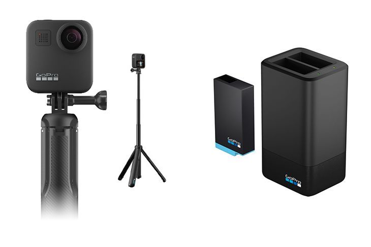 GoPro MAX 360度カメラ セット MAX グリップ 三脚 他付属